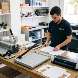 Equipos de Acabado y Encuadernación Profesional